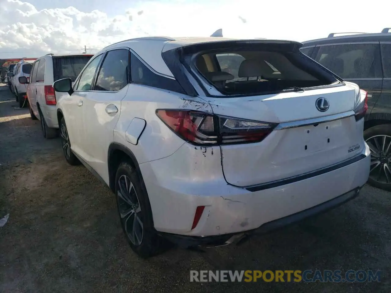 3 Фотография поврежденного автомобиля 2T2ZZMCA3KC123272 LEXUS RX350 2019