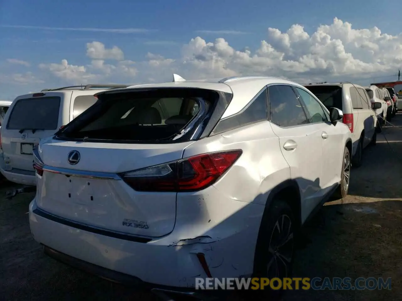 4 Фотография поврежденного автомобиля 2T2ZZMCA3KC123272 LEXUS RX350 2019