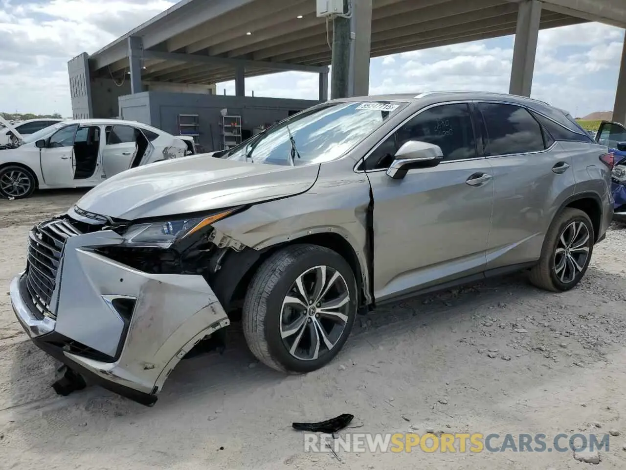 1 Photograph of a damaged car 2T2ZZMCA3KC127273 LEXUS RX350 2019
