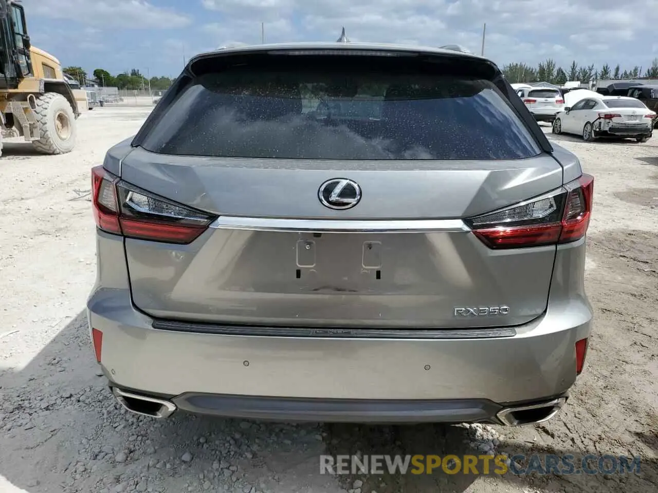 6 Photograph of a damaged car 2T2ZZMCA3KC127273 LEXUS RX350 2019