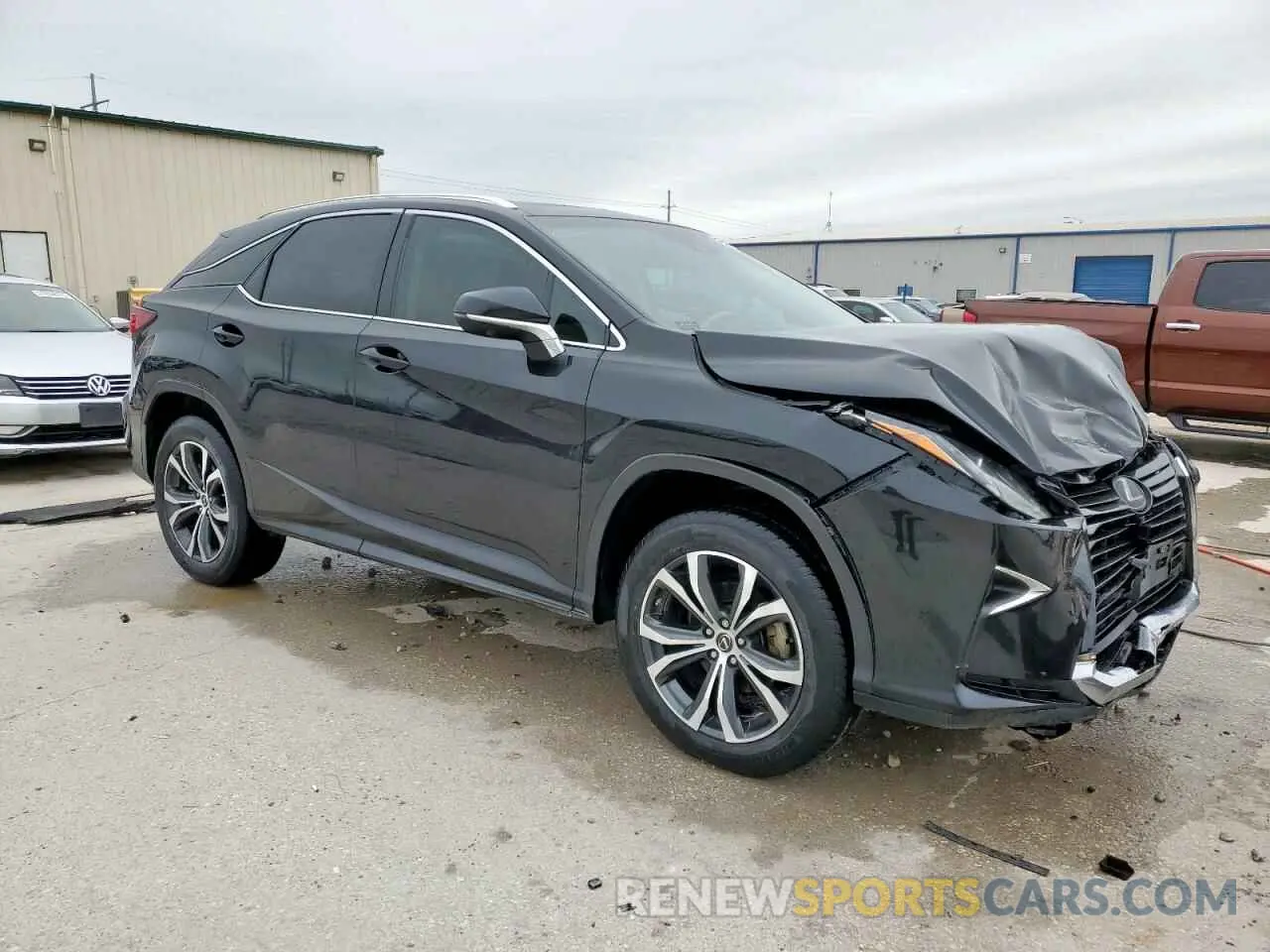 4 Фотография поврежденного автомобиля 2T2ZZMCA3KC128102 LEXUS RX350 2019