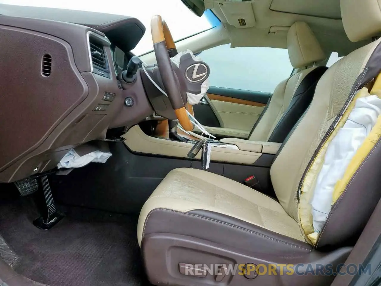 7 Фотография поврежденного автомобиля 2T2ZZMCA3KC128102 LEXUS RX350 2019