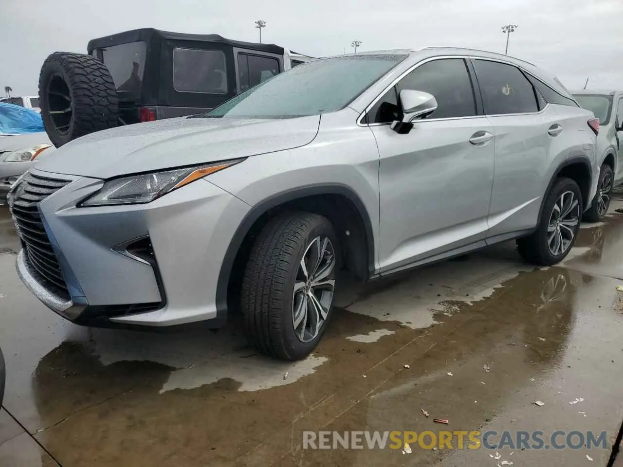 1 Photograph of a damaged car 2T2ZZMCA3KC134286 LEXUS RX350 2019