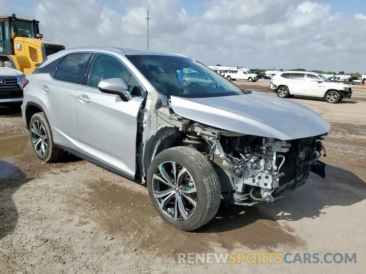 4 Фотография поврежденного автомобиля 2T2ZZMCA3KC150651 LEXUS RX350 2019