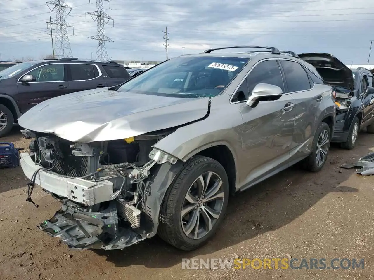 1 Фотография поврежденного автомобиля 2T2ZZMCA3KC151282 LEXUS RX350 2019