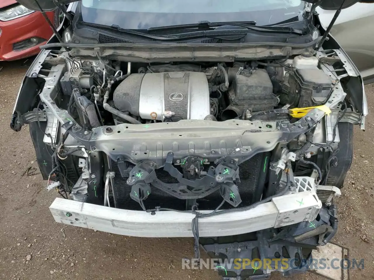 11 Фотография поврежденного автомобиля 2T2ZZMCA3KC151282 LEXUS RX350 2019