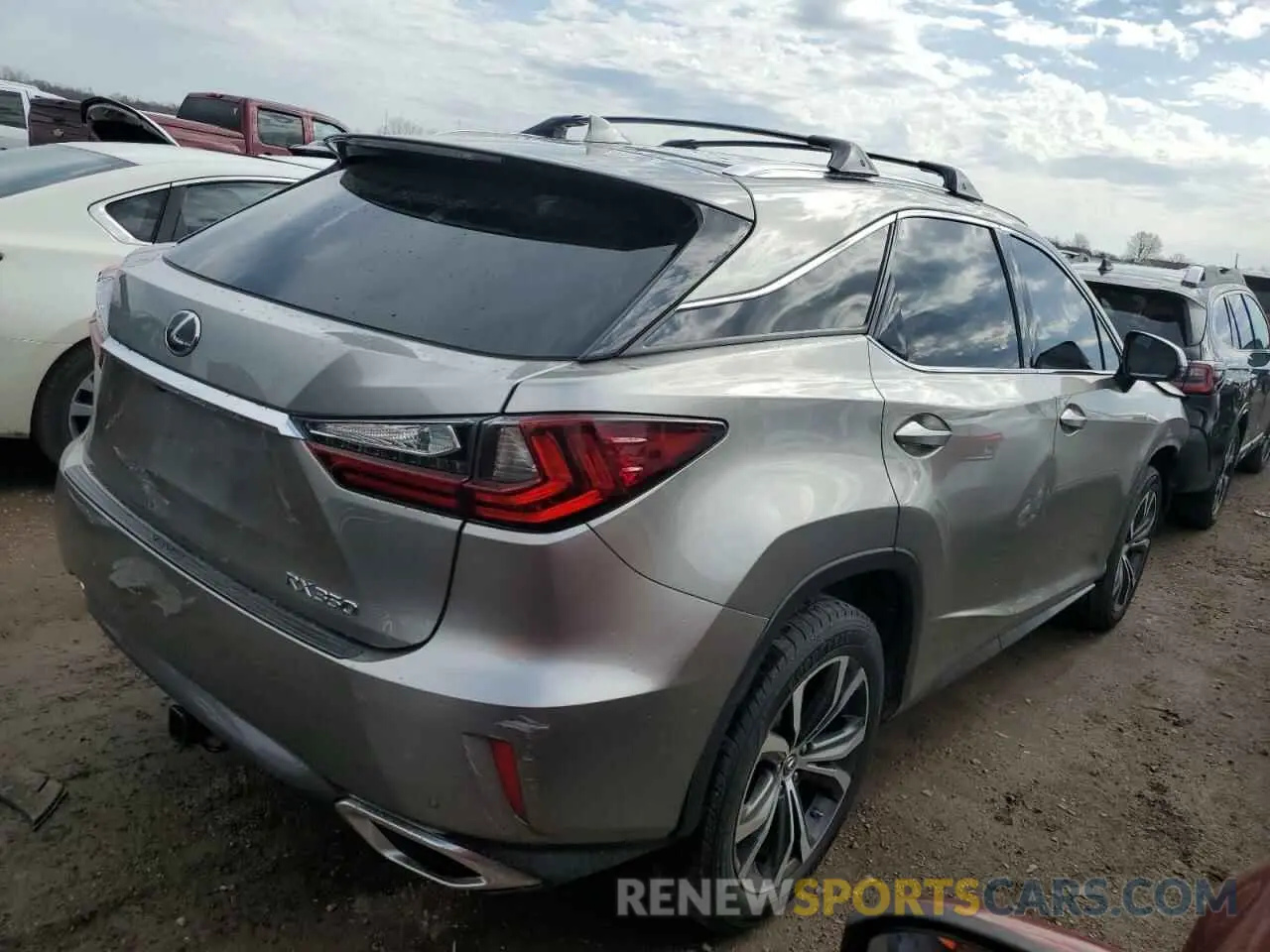 3 Фотография поврежденного автомобиля 2T2ZZMCA3KC151282 LEXUS RX350 2019