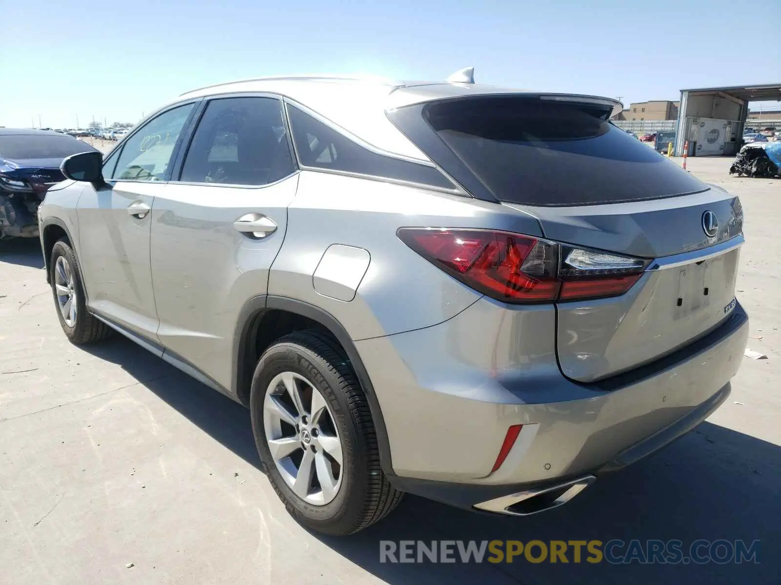 3 Photograph of a damaged car 2T2ZZMCA4KC149282 LEXUS RX350 2019