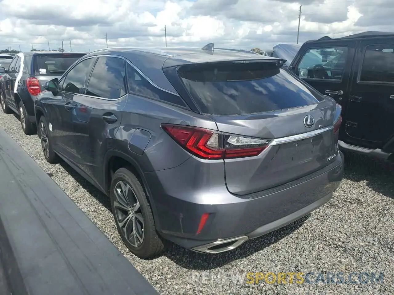 2 Photograph of a damaged car 2T2ZZMCA5KC124911 LEXUS RX350 2019