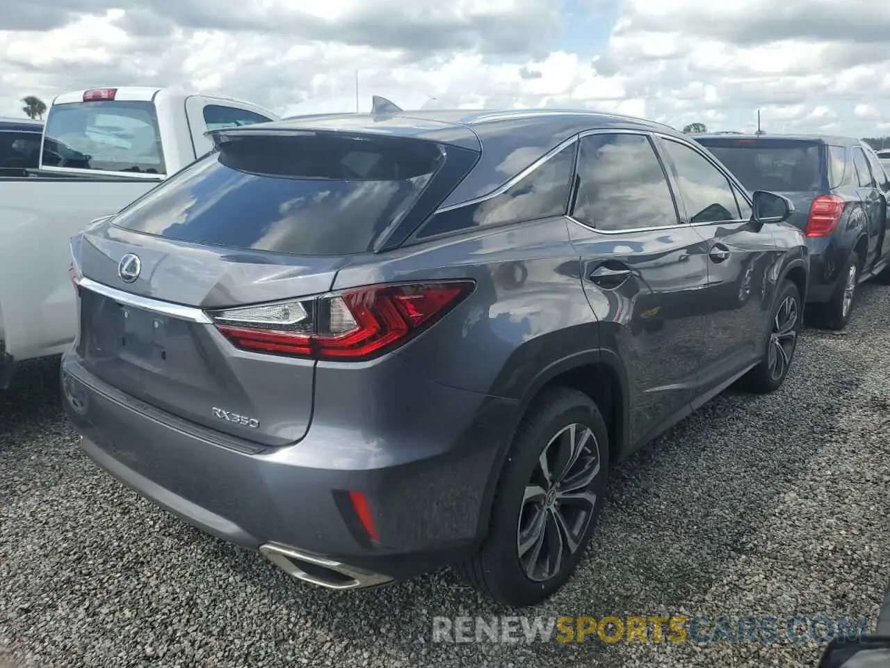 3 Photograph of a damaged car 2T2ZZMCA5KC124911 LEXUS RX350 2019