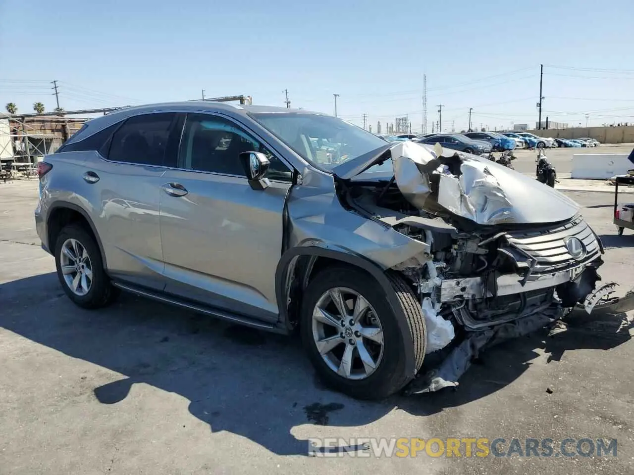 4 Фотография поврежденного автомобиля 2T2ZZMCA6KC119796 LEXUS RX350 2019