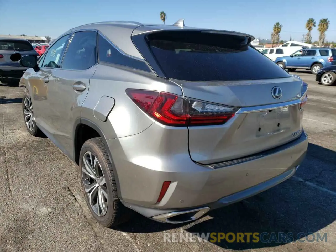 3 Фотография поврежденного автомобиля 2T2ZZMCA6KC134217 LEXUS RX350 2019