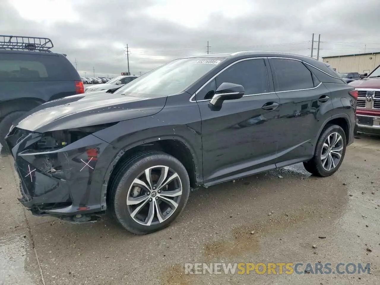 1 Photograph of a damaged car 2T2ZZMCA6KC136484 LEXUS RX350 2019