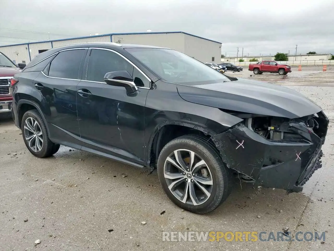 4 Photograph of a damaged car 2T2ZZMCA6KC136484 LEXUS RX350 2019