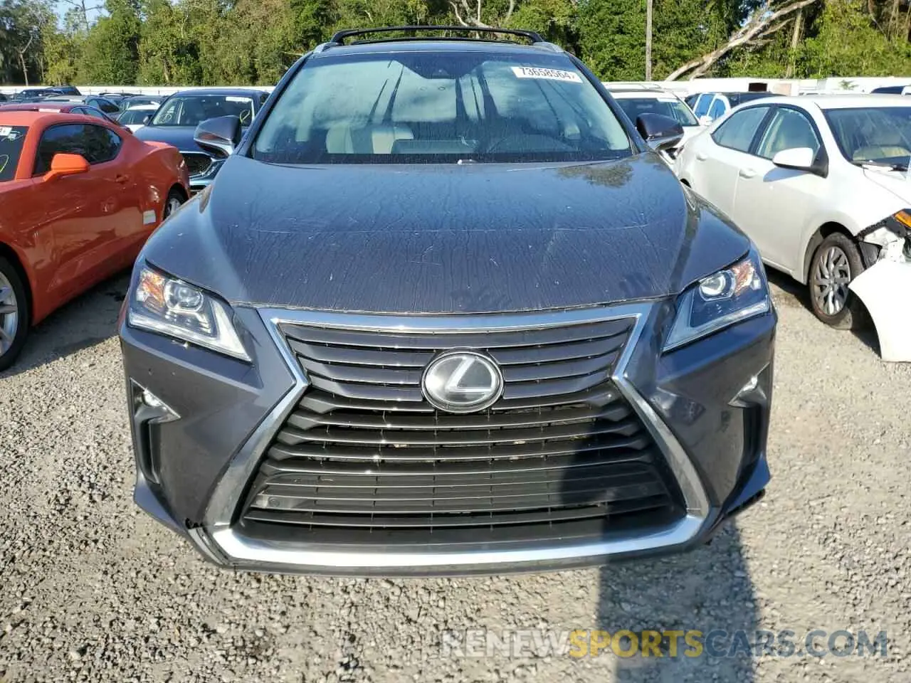 5 Фотография поврежденного автомобиля 2T2ZZMCA7KC118401 LEXUS RX350 2019