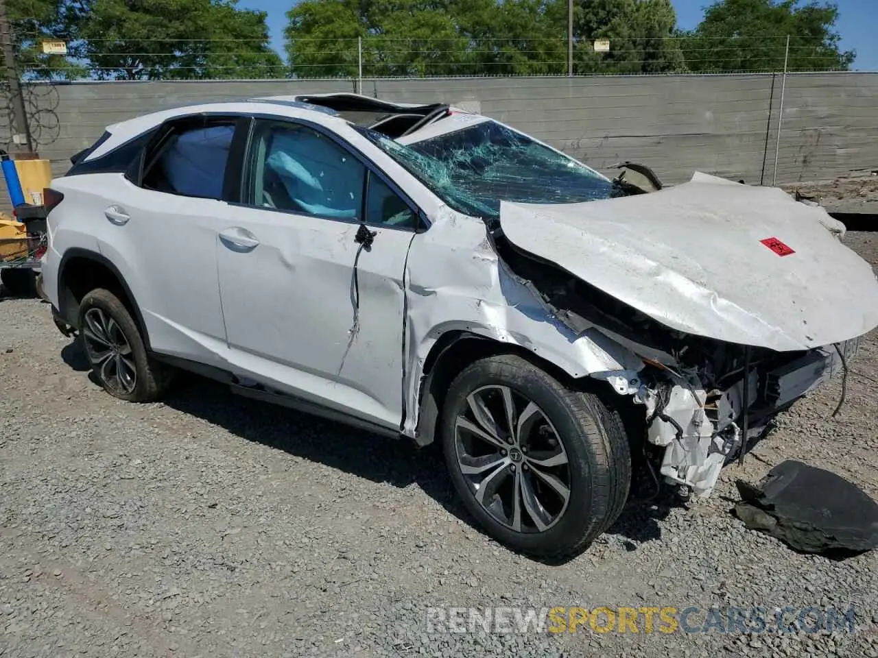 4 Фотография поврежденного автомобиля 2T2ZZMCA7KC120617 LEXUS RX350 2019