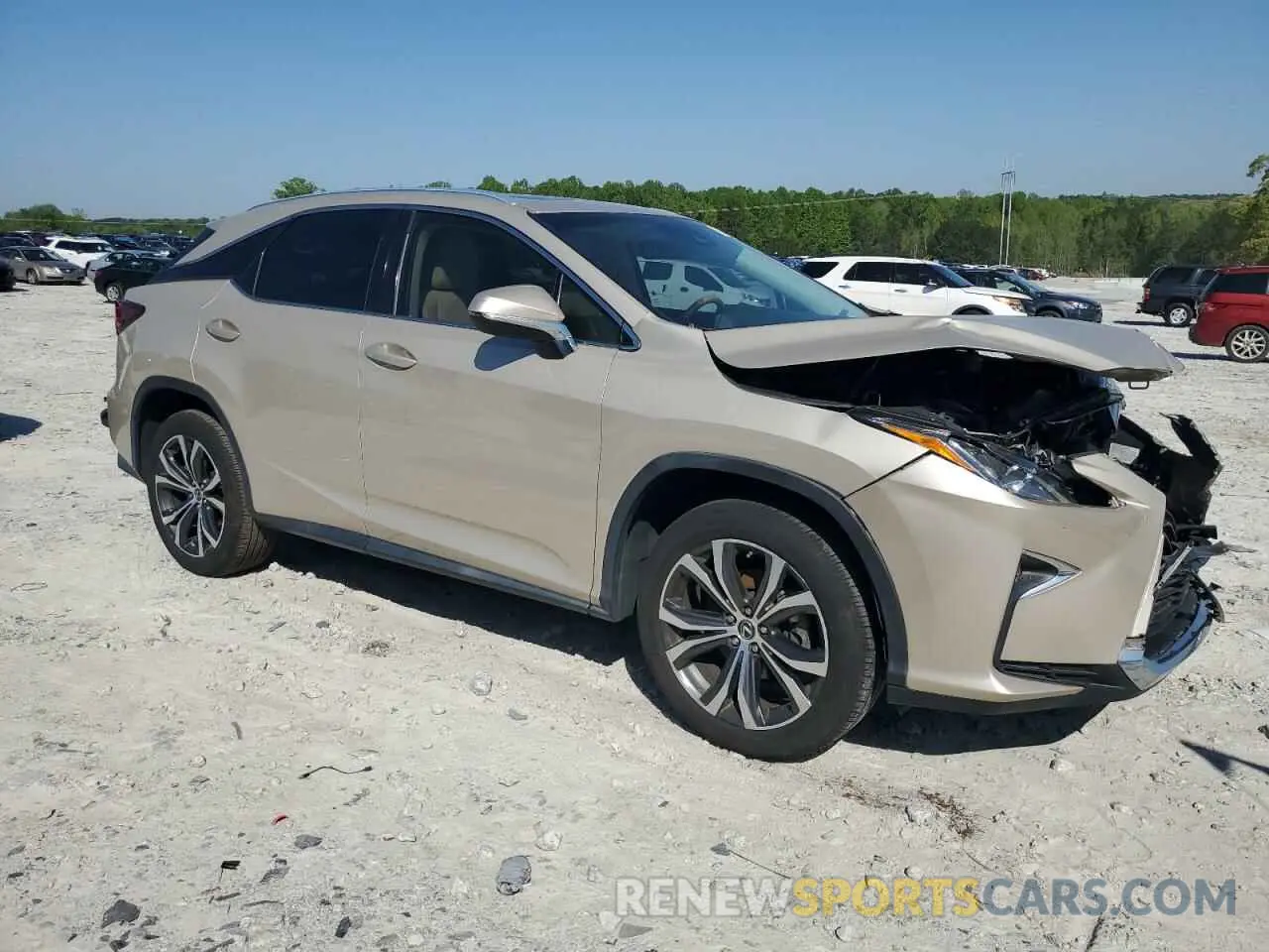 4 Фотография поврежденного автомобиля 2T2ZZMCA7KC124750 LEXUS RX350 2019