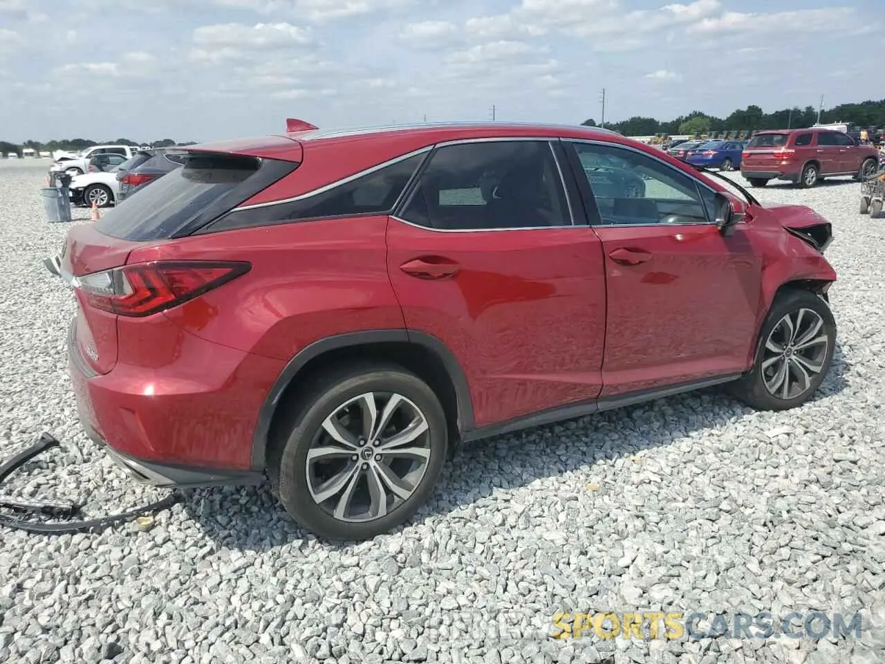 3 Фотография поврежденного автомобиля 2T2ZZMCA8KC127463 LEXUS RX350 2019
