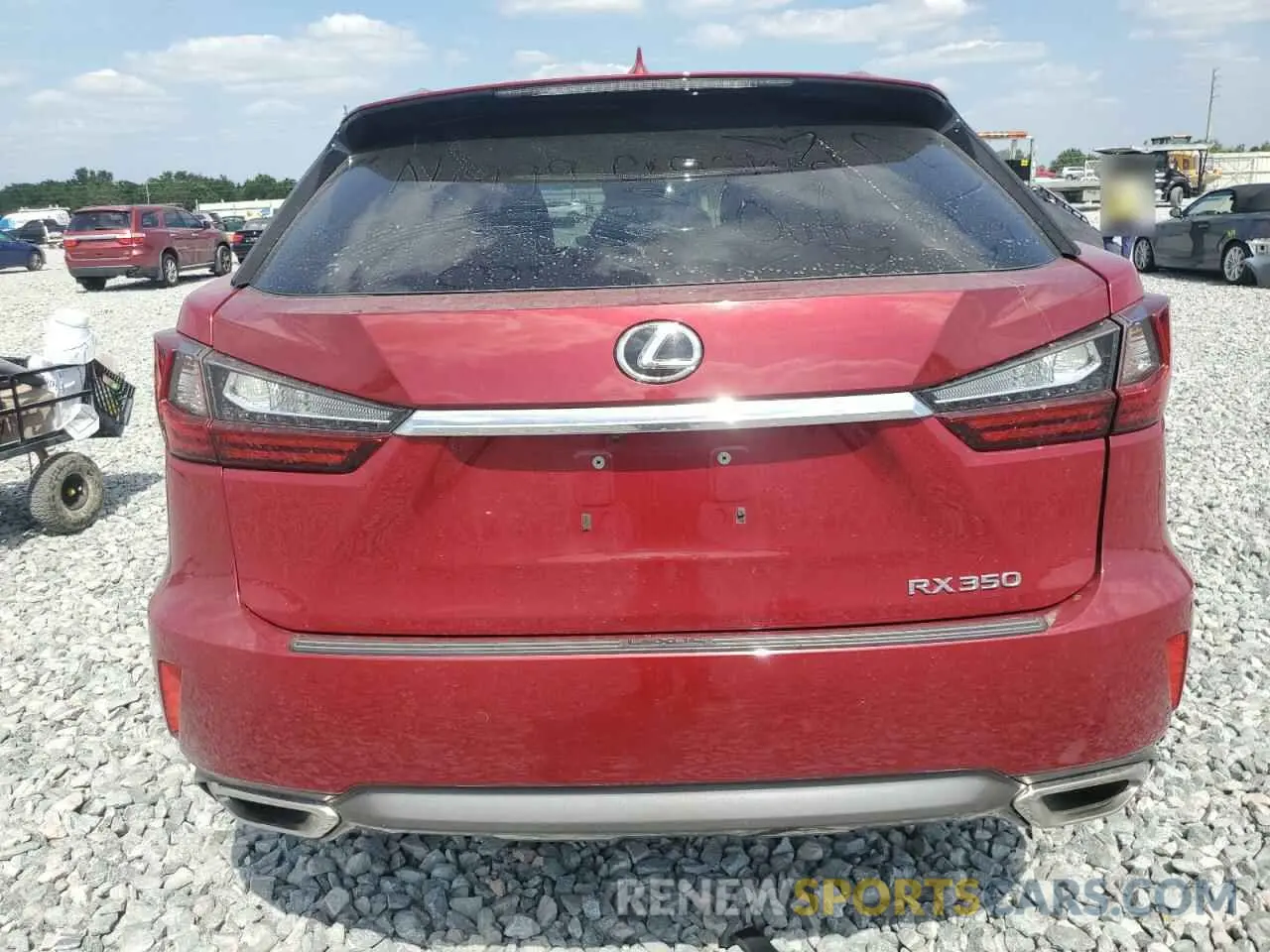 6 Фотография поврежденного автомобиля 2T2ZZMCA8KC127463 LEXUS RX350 2019