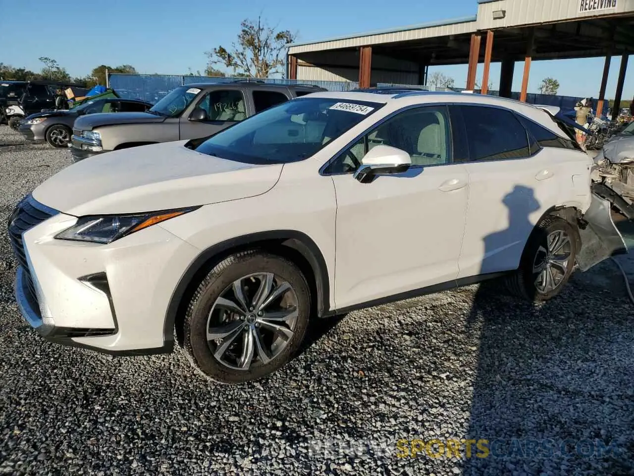 1 Photograph of a damaged car 2T2ZZMCA8KC133540 LEXUS RX350 2019