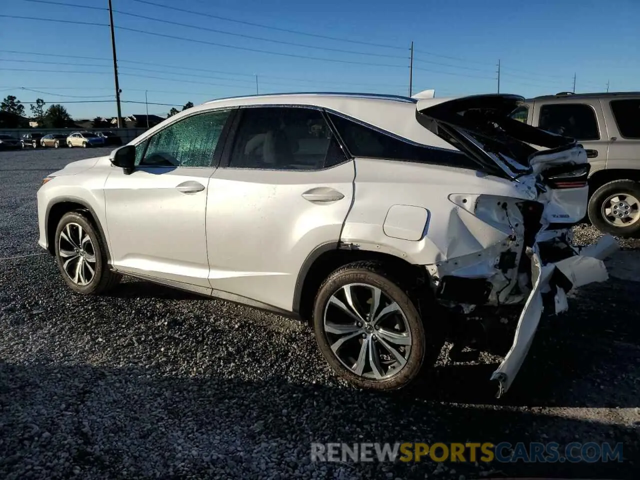2 Photograph of a damaged car 2T2ZZMCA8KC133540 LEXUS RX350 2019