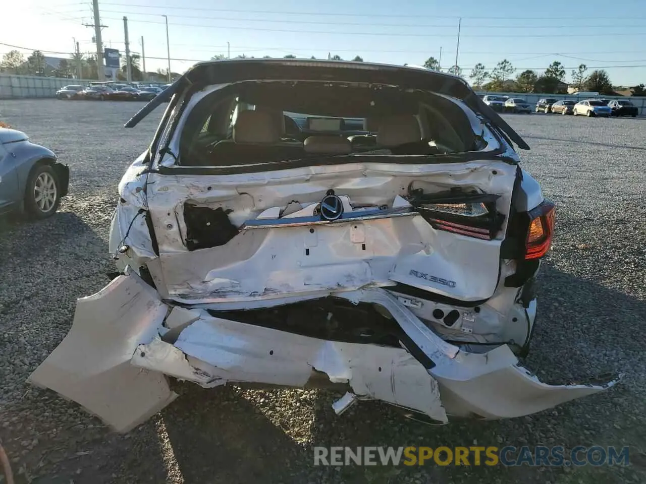 6 Photograph of a damaged car 2T2ZZMCA8KC133540 LEXUS RX350 2019