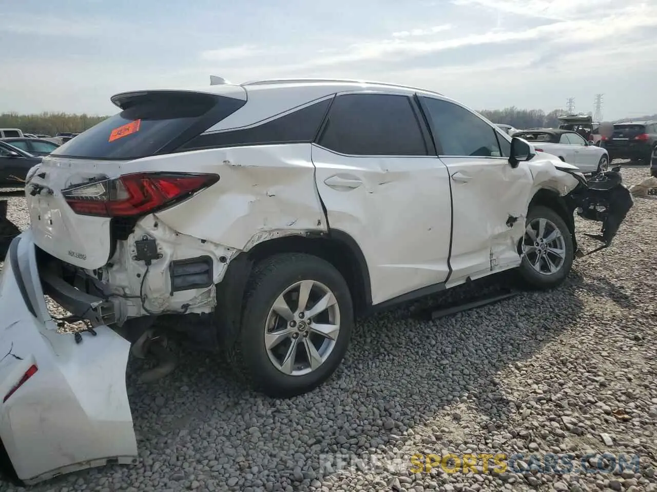 3 Фотография поврежденного автомобиля 2T2ZZMCA8KC140455 LEXUS RX350 2019