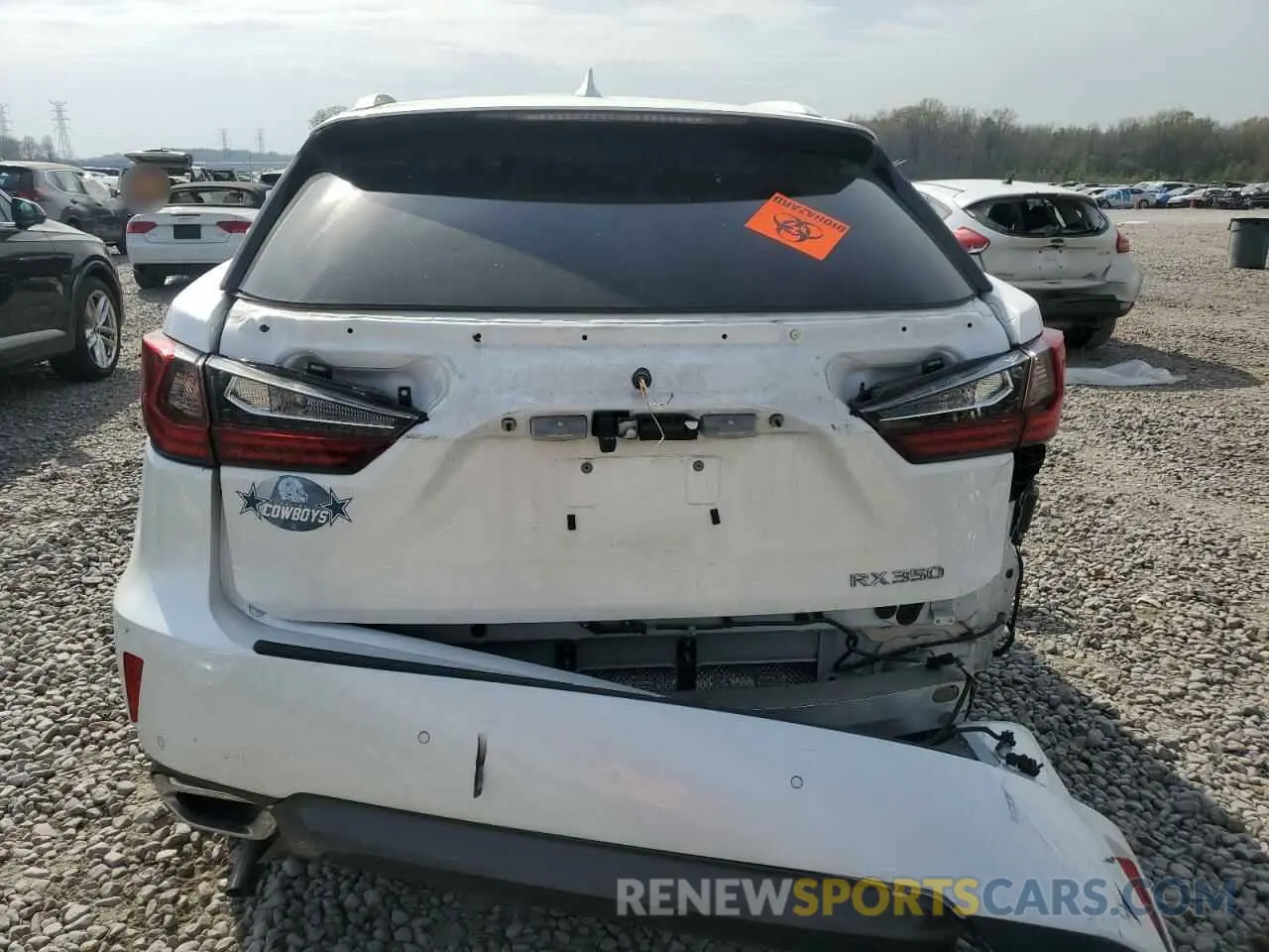 6 Фотография поврежденного автомобиля 2T2ZZMCA8KC140455 LEXUS RX350 2019