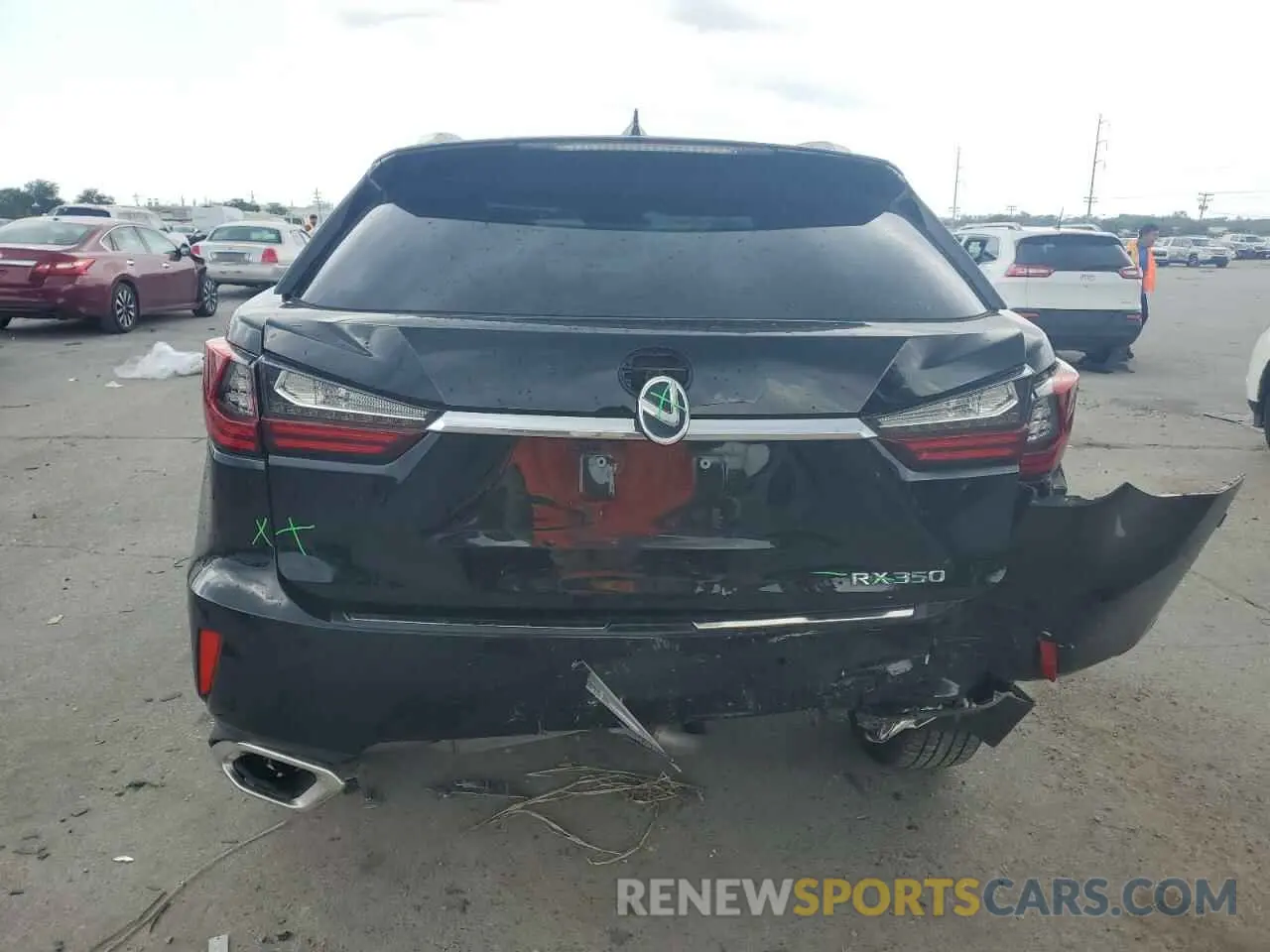 6 Photograph of a damaged car 2T2ZZMCA8KC145381 LEXUS RX350 2019