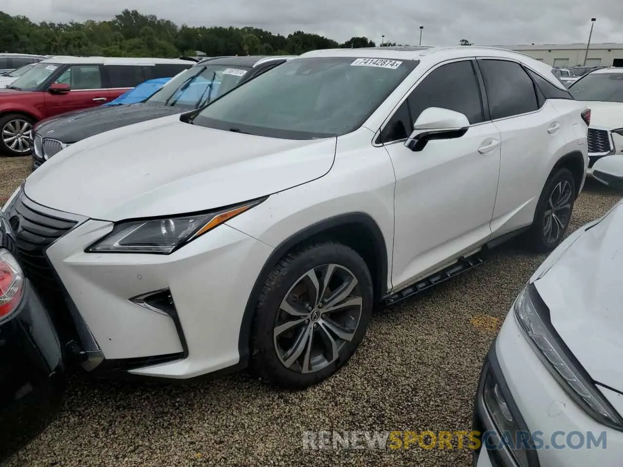 1 Photograph of a damaged car 2T2ZZMCA9KC136625 LEXUS RX350 2019
