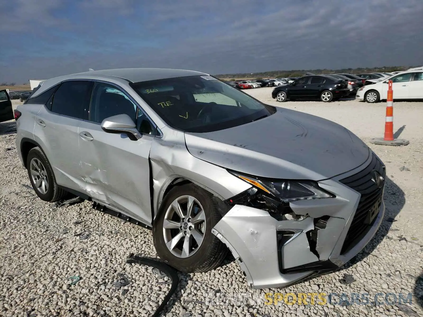 1 Photograph of a damaged car 2T2ZZMCA9KC144868 LEXUS RX350 2019