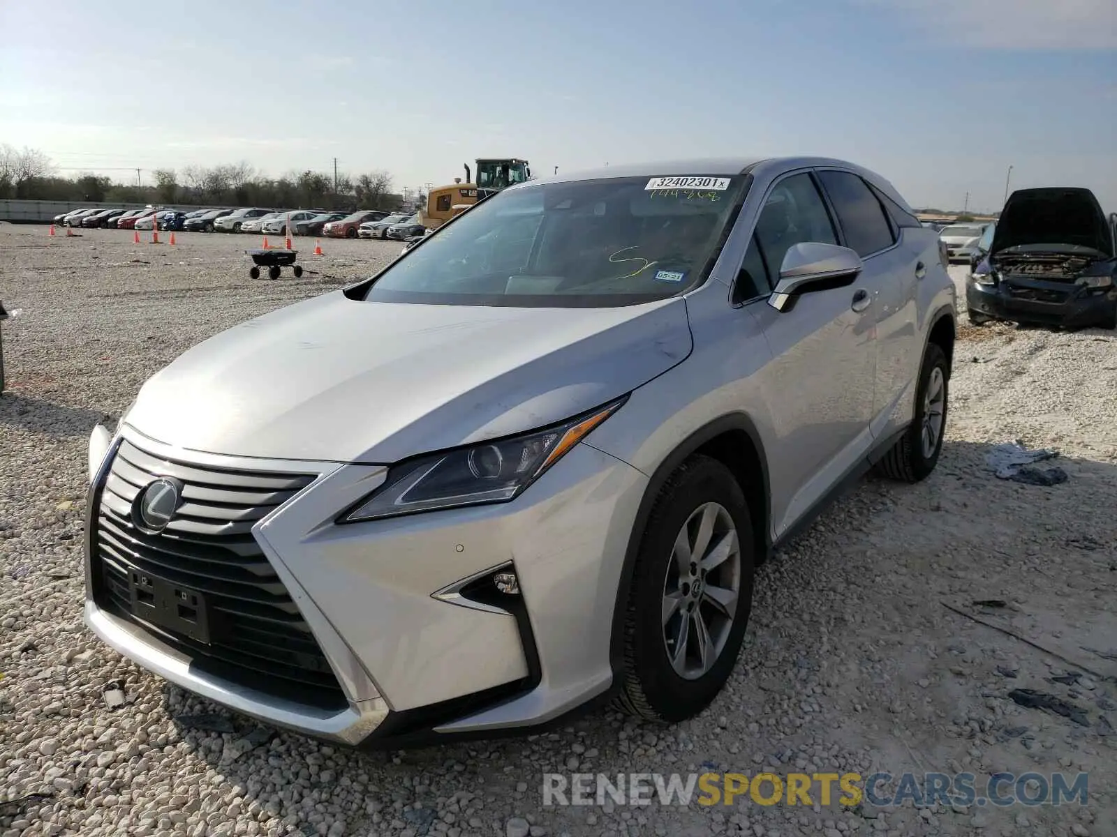 2 Photograph of a damaged car 2T2ZZMCA9KC144868 LEXUS RX350 2019