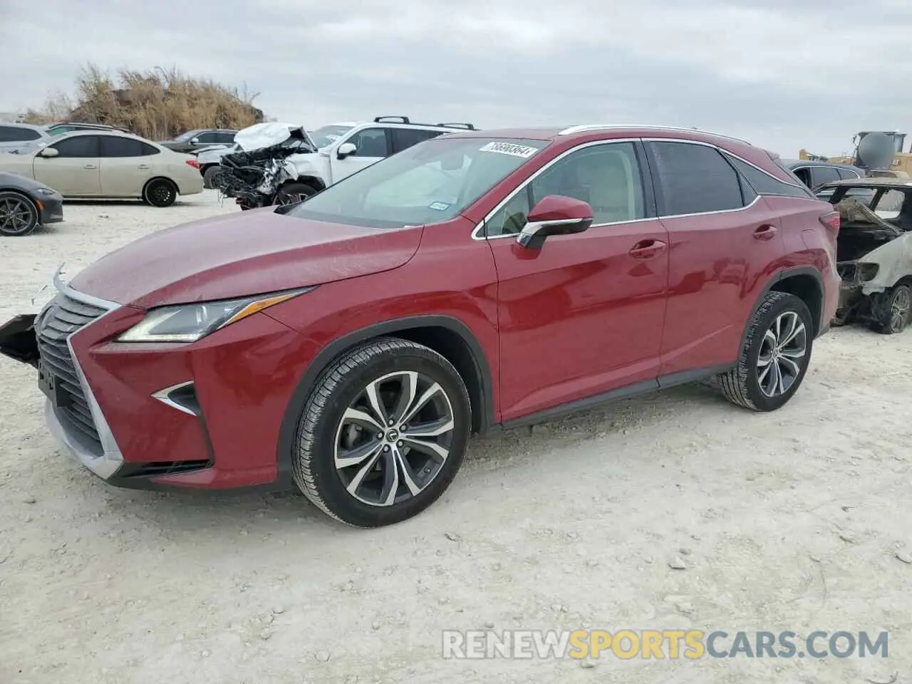 1 Photograph of a damaged car 2T2ZZMCAXKC122037 LEXUS RX350 2019