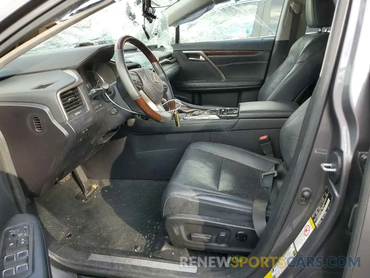 7 Фотография поврежденного автомобиля 2T2ZZMCAXKC131479 LEXUS RX350 2019