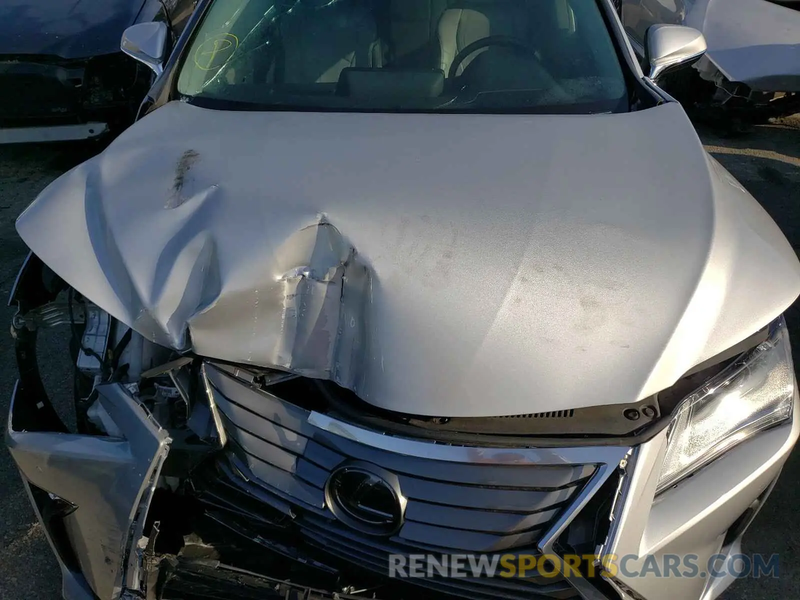 7 Photograph of a damaged car 2T2ZZMCAXKC133698 LEXUS RX350 2019
