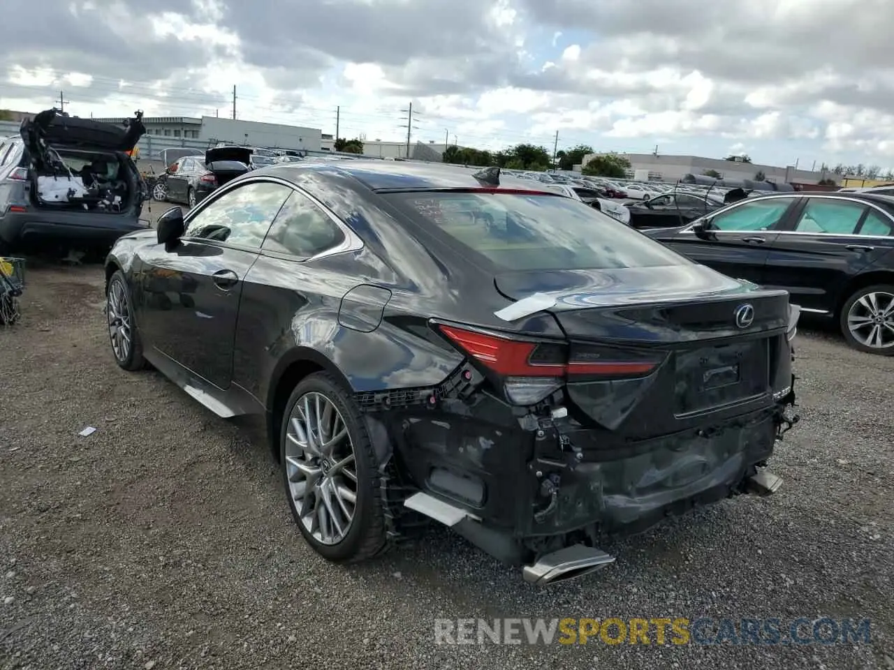 3 Photograph of a damaged car JTHHZ5BC2K5021501 LEXUS RX350 2019