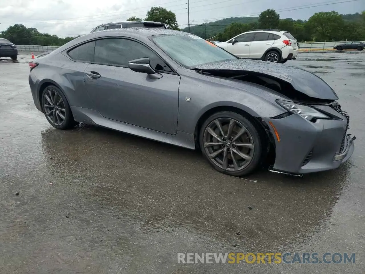 4 Photograph of a damaged car JTHHZ5BC7K5019422 LEXUS RX350 2019