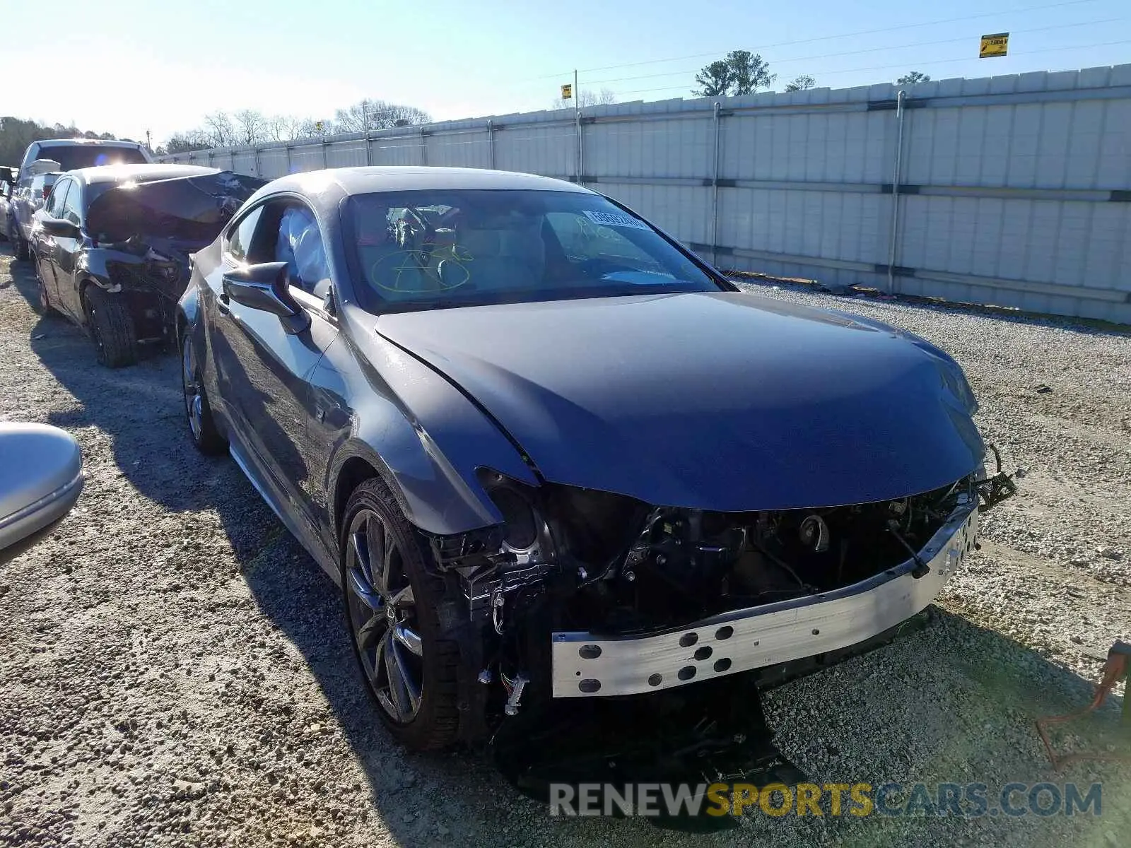 1 Photograph of a damaged car JTHHZ5BC7K5020540 LEXUS RX350 2019