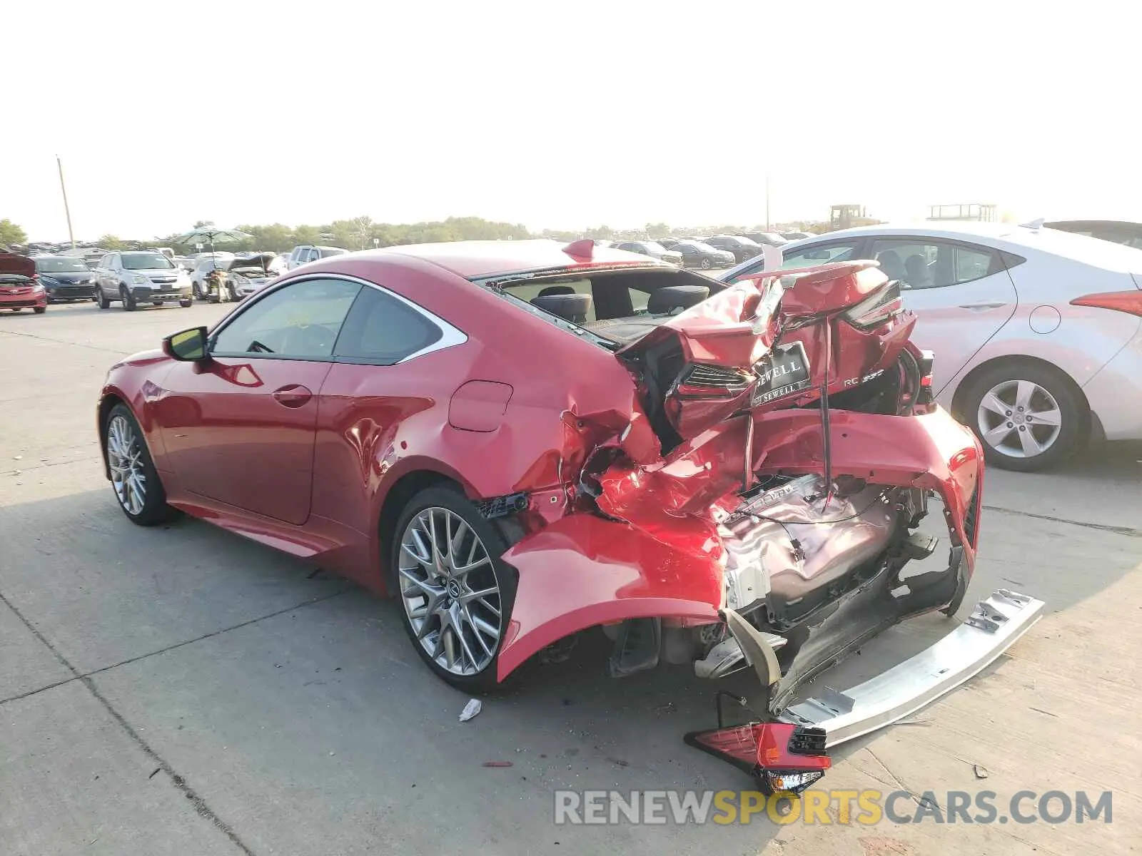3 Photograph of a damaged car JTHHZ5BC9K5019910 LEXUS RX350 2019