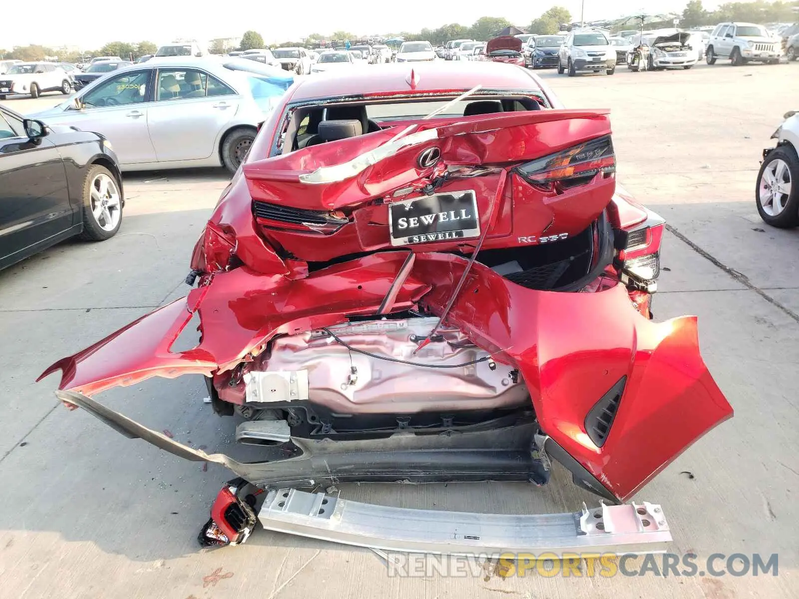 9 Photograph of a damaged car JTHHZ5BC9K5019910 LEXUS RX350 2019