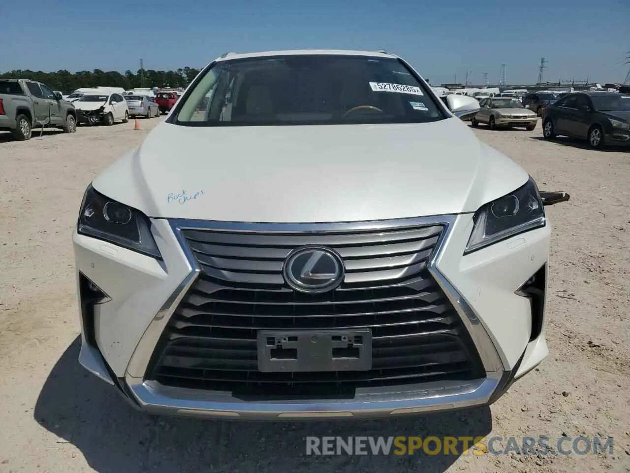 5 Фотография поврежденного автомобиля JTJBZMCA3K2038384 LEXUS RX350 2019