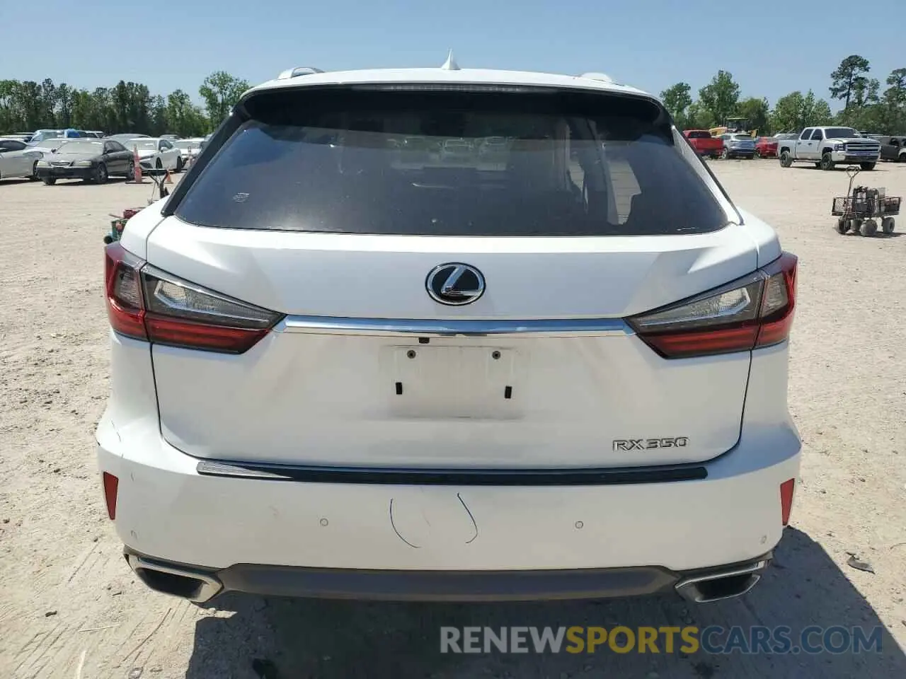 6 Фотография поврежденного автомобиля JTJBZMCA3K2038384 LEXUS RX350 2019