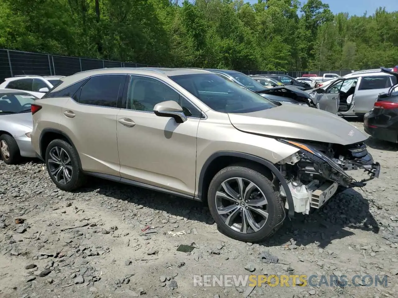 4 Photograph of a damaged car JTJBZMCA5K2041190 LEXUS RX350 2019