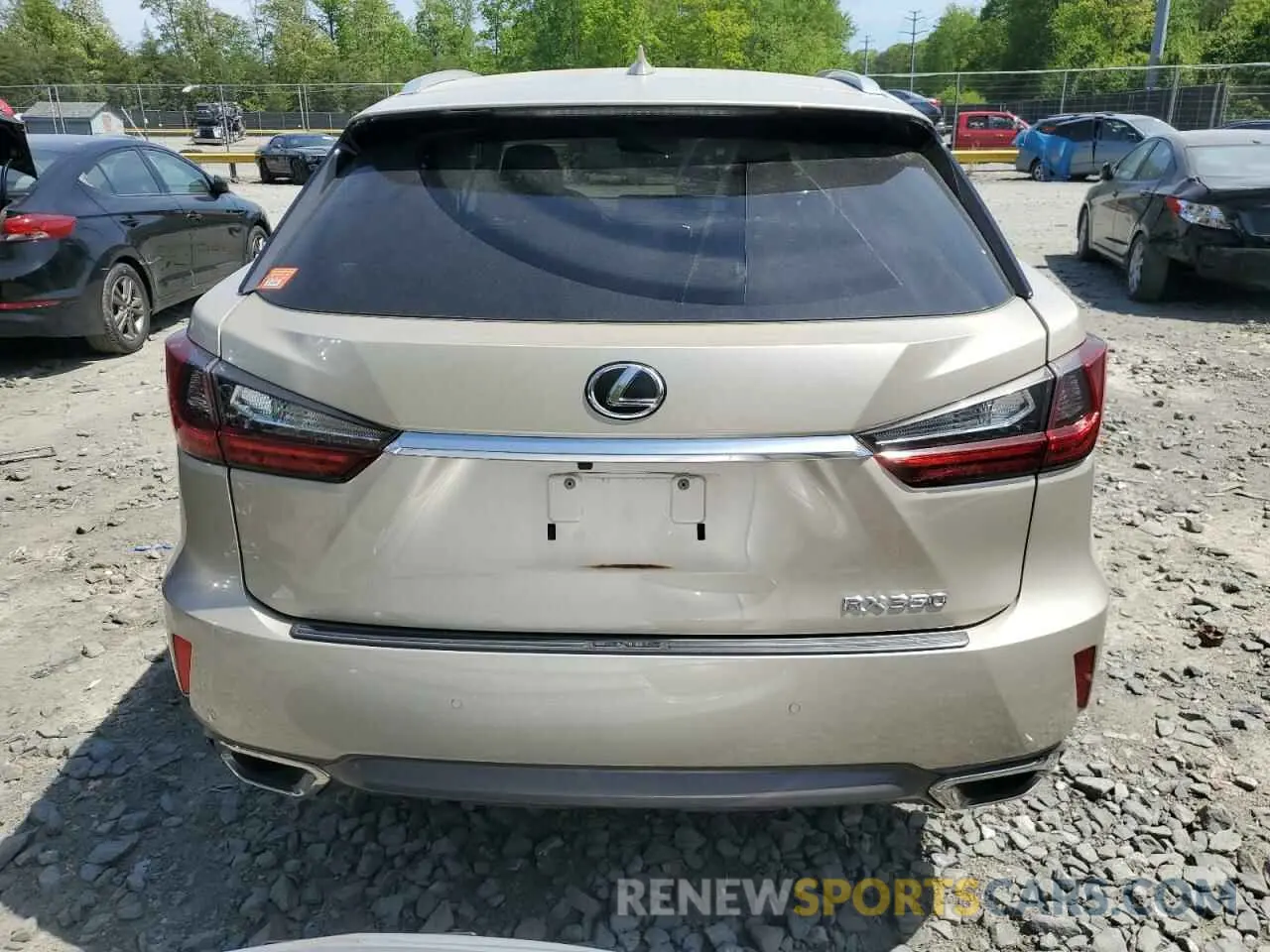 6 Photograph of a damaged car JTJBZMCA5K2041190 LEXUS RX350 2019