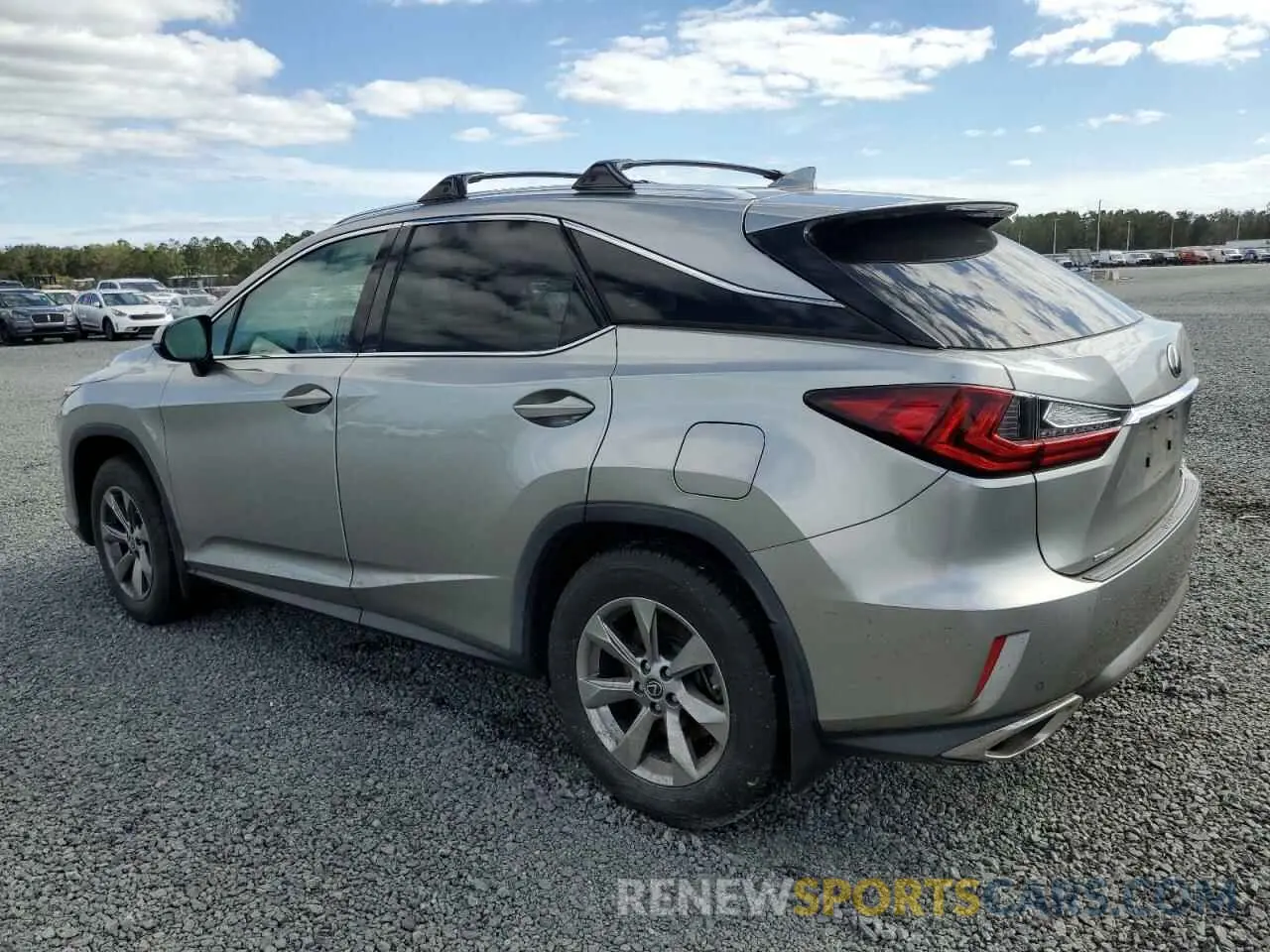 2 Photograph of a damaged car JTJBZMCA8K2041572 LEXUS RX350 2019