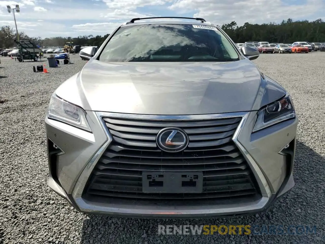 5 Photograph of a damaged car JTJBZMCA8K2041572 LEXUS RX350 2019