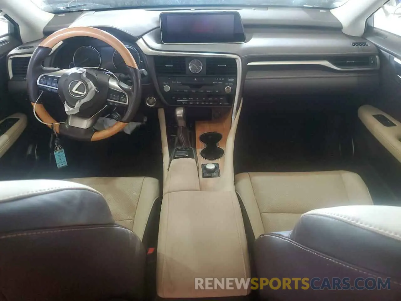 8 Фотография поврежденного автомобиля JTJDZKCA0K2020664 LEXUS RX350 2019