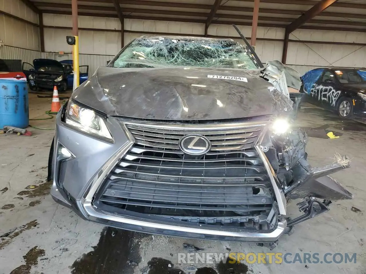 5 Photograph of a damaged car JTJDZKCA1K2017045 LEXUS RX350 2019