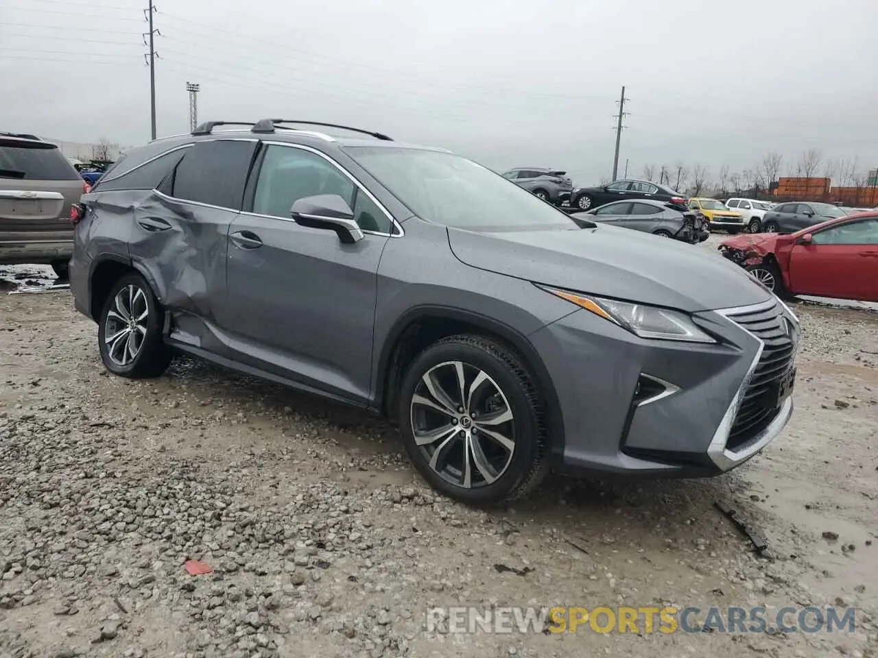 4 Photograph of a damaged car JTJDZKCA1K2017479 LEXUS RX350 2019