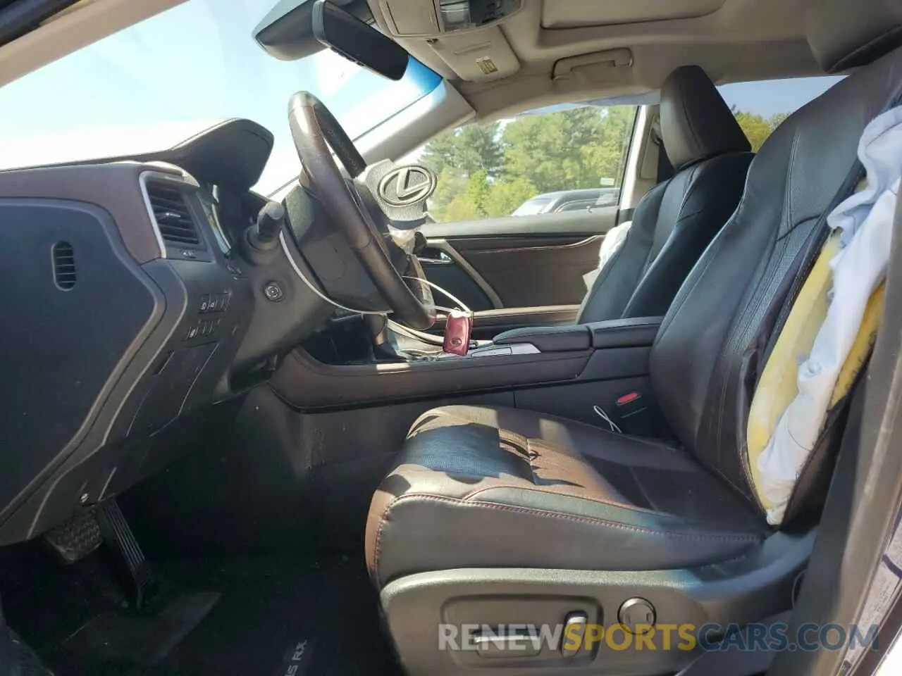 7 Photograph of a damaged car JTJDZKCA3K2018360 LEXUS RX350 2019